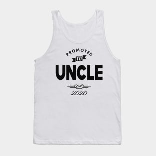 New Uncle - Promoted to uncle est. 2020 Tank Top